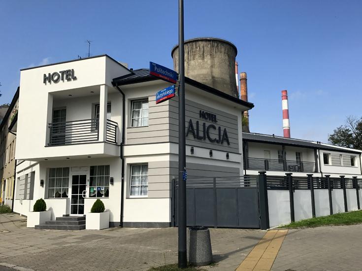 Hotel Alicja Łódź Buitenkant foto